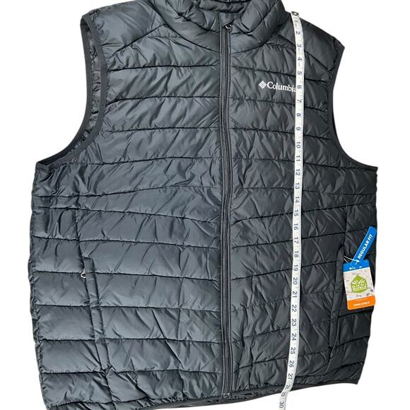 Columbia Men’s Omni-Shield Black Vest Size XL | Regular Fit 100% Polyester NWT - Picture 5 of 10